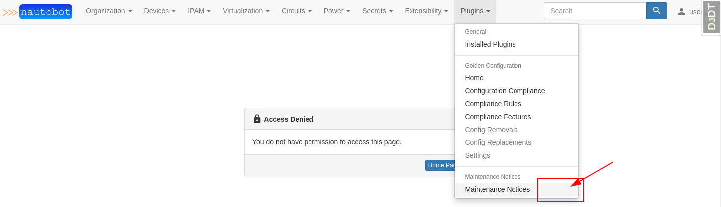 Screenshot: Add Button Removed