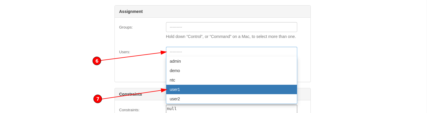 Screenshot: Add Permission Read Only 3
