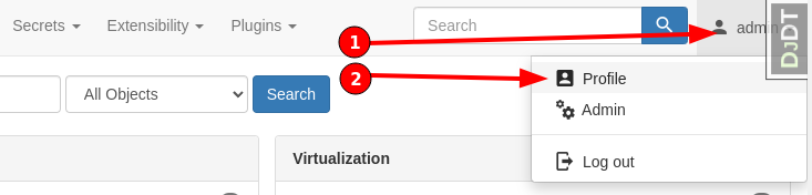 Screenshot: User Profile