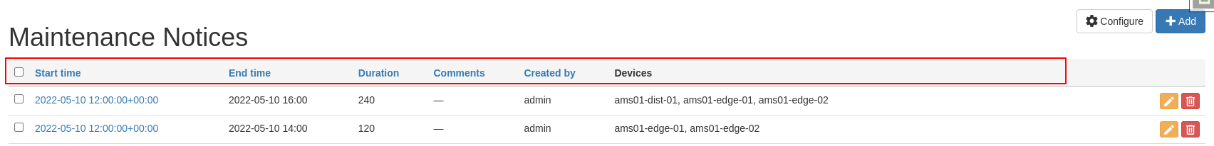 Screenshot: No status field