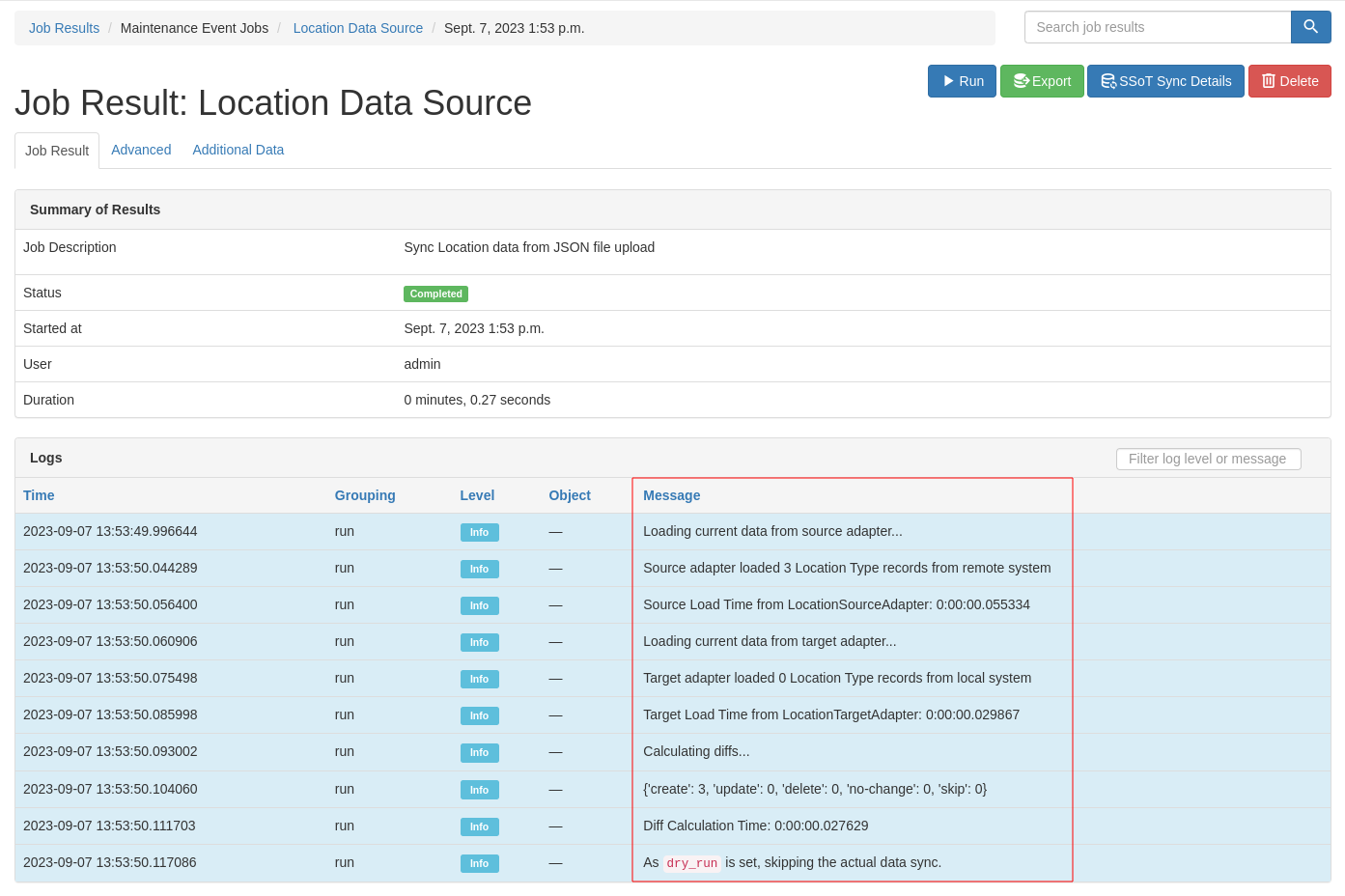 Screenshot: Installed Plugins Menu